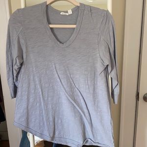 Wilt 3/4 sleeve tee. Gray size XS